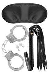 Набор BDSM аксессуаров Fetish Tentation Submission Kit (маска, наручники, флогер) картинка