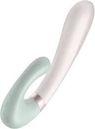 Смарт вібратор кролик із підігрівом Satisfyer Heat Wave Mint (діаметр 3,5 см) зображення