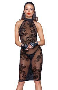 Сукня міді із фатину з оксамитовими лямками Noir Handmade F240 Midi tulle dress with velvet straps, розмір S зображення