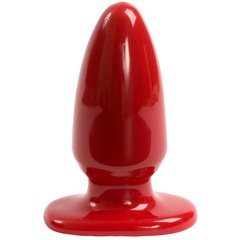 Анальная пробка Doc Johnson Red Boy - Large 5 Inch, макс. диаметр 5,5 см, красная картинка