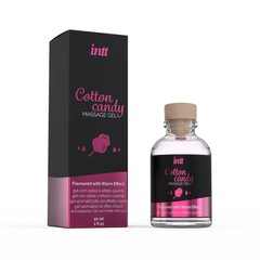 Масажний гель для інтимних зон зігріваючий Intt Cotton Candy, солодка вата (30 мл) зображення