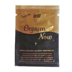 Пробник збуджуючого гелю-вібратора для клітора Intt Orgasm Now (2 мл) зображення