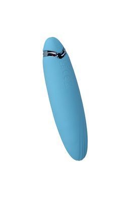 Минивибратор FairyGasm Pleasure Arrow blue (диаметр 2,8 см) картинка
