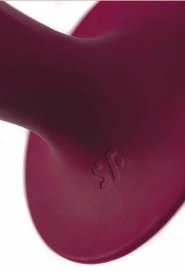 Дилдо на присосці з рухомими кульками Satisfyer Double Ball-R Red (діаметр 3,8 см) зображення