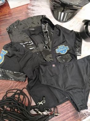Рольовий костюм поліцейської Obsessive Police set, розмір S/M зображення