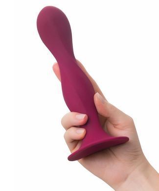 Дилдо на присосці з рухомими кульками Satisfyer Double Ball-R Red (діаметр 3,8 см) зображення