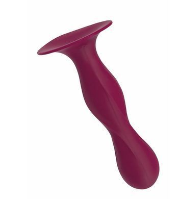 Дилдо на присосці з рухомими кульками Satisfyer Double Ball-R Red (діаметр 3,8 см) зображення