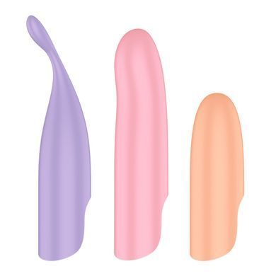 Набор 4-в-1: вибратор и 4 насадки Satisfyer Playful Four картинка