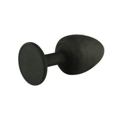 Анальна пробка з кулькою всередині Dorcel Geisha Plug, діаметр 3,2 см, чорна зображення