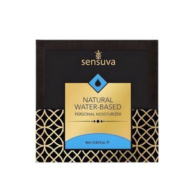 Лубрикант на водній основі Sensuva Natural Water-Based, без запаху (125 мл) зображення