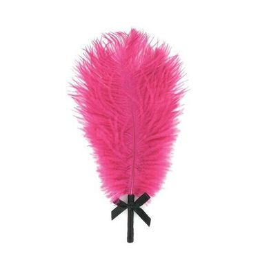 Романтический набор Rianne S: Kit d'Amour: вибропуля, перышко, маска, чехол-косметичка Black/Pink картинка