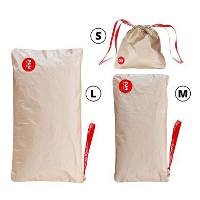 Сумка для секс-игрушек на молнии Fun Factory TOYBAG Gold, размер M (25x12 см) картинка