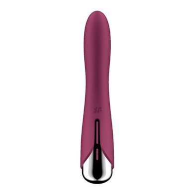 Вібратор для точки G з ротацією Satisfyer Spinning Vibe 1 Red (діаметр 3,5 см) зображення