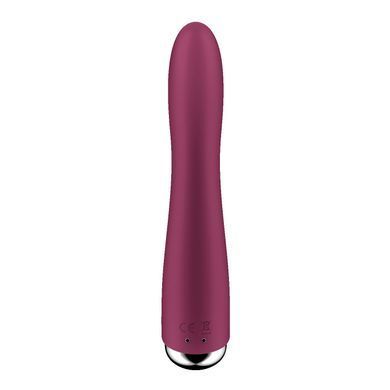 Вібратор для точки G з ротацією Satisfyer Spinning Vibe 1 Red (діаметр 3,5 см) зображення
