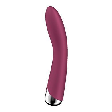Вібратор для точки G з ротацією Satisfyer Spinning Vibe 1 Red (діаметр 3,5 см) зображення