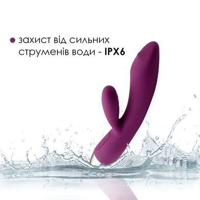 Вибратор кролик с жемчужной стимуляцией точки G Svakom Trysta Violet (диаметр 3 см) картинка