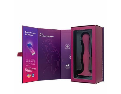 Дилдо на присосці з рухомими кульками Satisfyer Double Ball-R Red (діаметр 3,8 см) зображення
