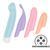 Набор 4-в-1: вибратор и 4 насадки Satisfyer Playful Four картинка