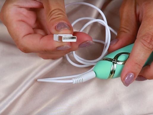 Минивибратор FairyGasm Pleasure Arrow blue (диаметр 2,8 см) картинка