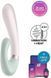 Смарт вібратор кролик із підігрівом Satisfyer Heat Wave Mint (діаметр 3,5 см) картинка 1