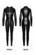 Комбінезон під латекс на блискавці Noir Handmade F293 Powerwetlook catsuit with front zipper, розмір S картинка 3