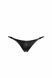 Трусики-стринги с застежками по бокам Noir Handmade P012 Wild crocodile wetlook thong with double opening, размер S картинка 3