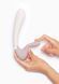 Смарт вібратор кролик із підігрівом Satisfyer Heat Wave Mint (діаметр 3,5 см) картинка 11