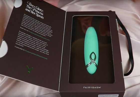 Минивибратор FairyGasm Pleasure Arrow blue (диаметр 2,8 см) картинка