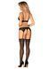 Панчохи з мереживом Obsessive Chemeris stockings, розмір XS/S картинка 5