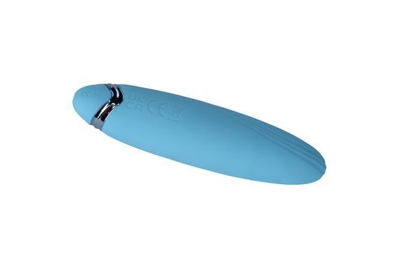 Минивибратор FairyGasm Pleasure Arrow blue (диаметр 2,8 см) картинка