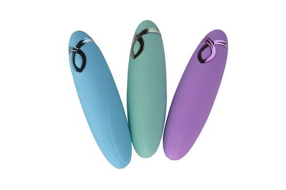 Минивибратор FairyGasm Pleasure Arrow blue (диаметр 2,8 см) картинка