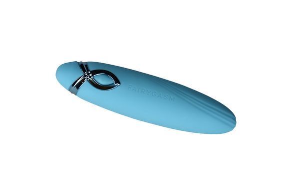 Минивибратор FairyGasm Pleasure Arrow blue (диаметр 2,8 см) картинка