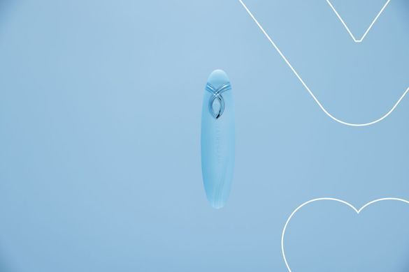 Минивибратор FairyGasm Pleasure Arrow blue (диаметр 2,8 см) картинка