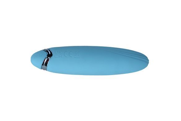 Минивибратор FairyGasm Pleasure Arrow blue (диаметр 2,8 см) картинка