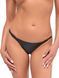 Трусики-стринги с застежками по бокам Noir Handmade P012 Wild crocodile wetlook thong with double opening, размер S картинка 5