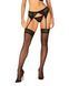 Панчохи з мереживом Obsessive Chemeris stockings, розмір XS/S картинка 1
