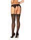 Панчохи з мереживом Obsessive Chemeris stockings, розмір XS/S картинка 2