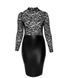 Сукня міді з м'яким мереживним верхом Noir Handmade F228 Midi dress with soft lace top, розмір S картинка 3