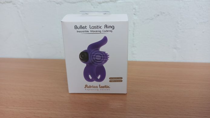 Эрекционное виброкольцо Adrien Lastic Bullet Lastic Ring картинка