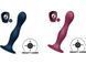 Дилдо на присосці з рухомими кульками Satisfyer Double Ball-R Red (діаметр 3,8 см) картинка 17