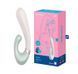 Смарт вібратор кролик із підігрівом Satisfyer Heat Wave Mint (діаметр 3,5 см) картинка 2