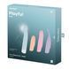 Набор 4-в-1: вибратор и 4 насадки Satisfyer Playful Four картинка 2
