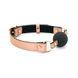 Шкіряний кляп з силіконовою кулькою Liebe Seele Rose Gold Memory Ball Gag картинка 4