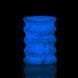 Мастурбатор, що світиться у темряві ADDICTION Silicone Reversible Stroker Glow in the Dark картинка 11