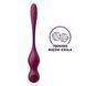Вагінальні смарт-кульки з вібрацією та пультом ДК Satisfyer Love Birds Vary Connect App (діаметр 3,3 см) картинка 4