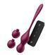 Вагінальні смарт-кульки з вібрацією та пультом ДК Satisfyer Love Birds Vary Connect App (діаметр 3,3 см) картинка 3