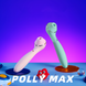 Вакуумный стимулятор с вибрацией и ротацией KISTOY Polly Max Green (диаметр 4,8 см) картинка 10