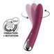 Вібратор для точки G з ротацією Satisfyer Spinning Vibe 1 Red (діаметр 3,5 см) картинка 1