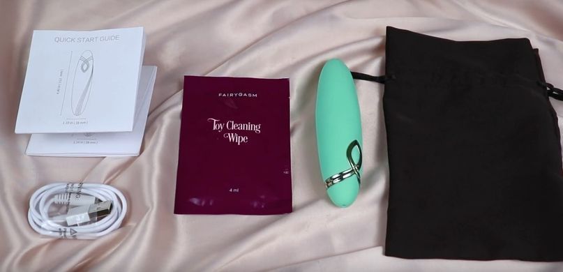 Минивибратор FairyGasm Pleasure Arrow blue (диаметр 2,8 см) картинка