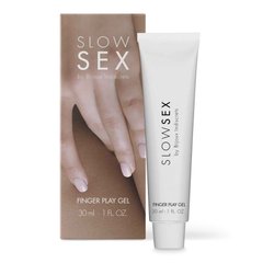 Гель-змазка для мастурбації на водній основі Bijoux Indiscrets SLOW SEX Finger play gel (30 мл) зображення
